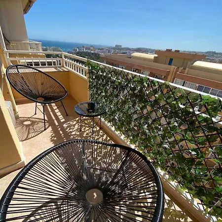 Apt Con Espectacular Vista, Piscinas, Recep 24 Hs Benalmádena Exterior foto