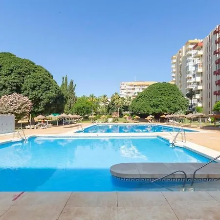 Apt Con Espectacular Vista, Piscinas, Recep 24 Hs Benalmádena Exterior foto